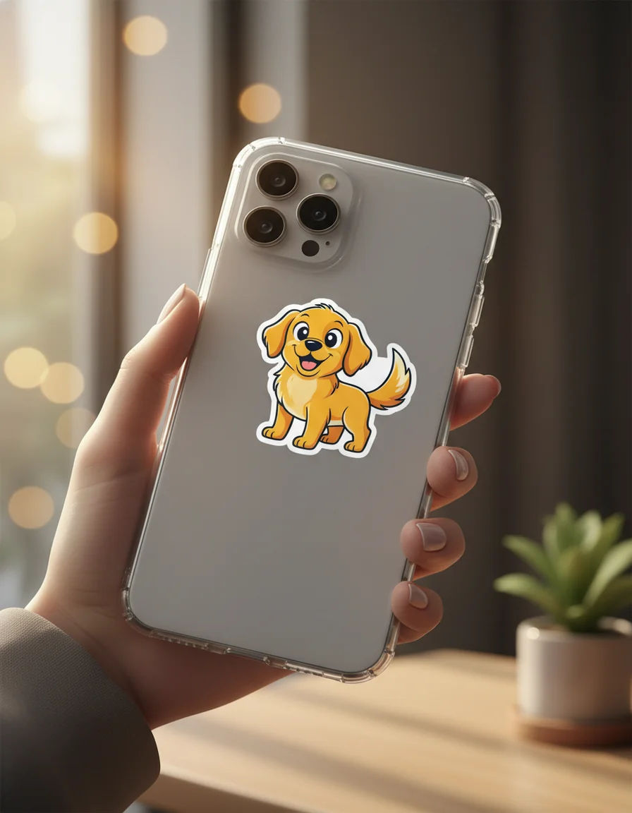 on a phone